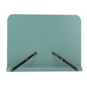 Support de livre pliable a angle reglable, petit support de bureau avec trombone pour tablette, ordinateur portable, partitions - Neuf