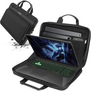 Valise Rigide 17-18 Pouces Pour Razer Blade 17/18, Pour Ordinateur Portable De Jeu Msi 17,3 Pouces Gs76 Stealth/ Gf75 Thin Series, Pour Ordinateur Portable Acer Nitro 16 16 Pouces [ZHB1302] - Neuf