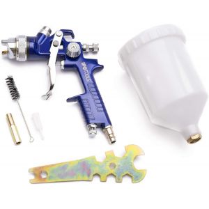 CHECARZHN--NO1-Pistolet À Peinture Hvlp H-827P - Système Professionnel Avec Gobelet De 600 Ml Et Buse De 1,3 Mm Pour Carrosserie - Neuf