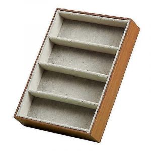 Vitrine De Lunettes De Soleil &Agrave; 4 Compartiments,Bo&icirc;te De Rangement De Lunettes Avec Rangement De Bijoux,Organisateur &Agrave; Plusieurs Compartiments Pour Un Usage Domestique En Magasin De D&eacute;tail - Neuf