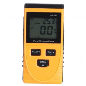 HJLIAN Humidimetre a bois portatif a affichage numerique, detecteur d'humidite, hygrometre, testeur, capteur - Neuf