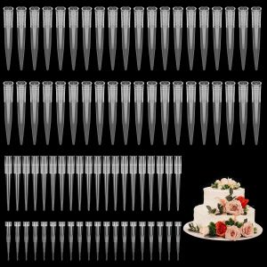 Kal-Lot De 80 Tubes À Fleurs Pour Décoration De Gâteaux, Tartes, Fleurs -3 Tailles - Neuf