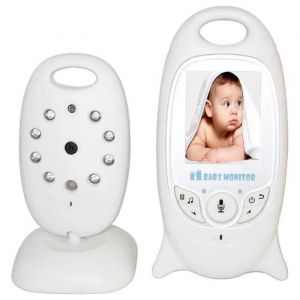 Bébé Moniteur 2 Lcd Couleur Babyphone Bébé Moniteur 2.4 Ghz Vidéo Numérique Baby Monitor + Caméra Avec Vision Nocturne Et Surve... - Neuf