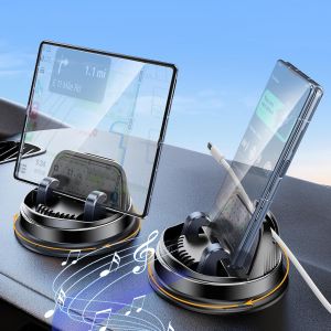 Support de t&eacute;l&eacute;phone portable pour voiture, tableau de bord, renforcement du son, support de t&eacute;l&eacute;phone portable &agrave; 360 &deg;, pour iPhone 16/15/14 Pro Max, Samsung S25/S24/S23 Ultra Z fold 5 6 7 Xiaomi - Neuf