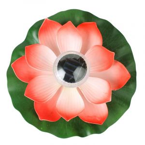 1 Lampe Solaire Flottante Pour Piscine Lotus Lights Led Étanche - Neuf