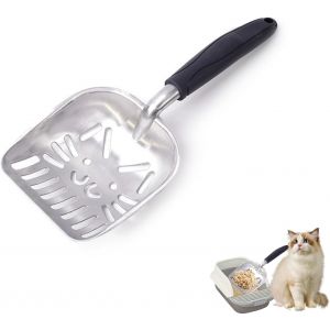 Shiliu-Pelle À Litière Antiadhésive Pour Chat,Pelle À Litière Pour Chat À Long Manche,Pelle À Litière En Métal,Pelle À Litière Pour[ - Neuf