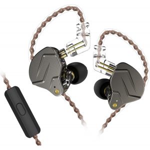 ERYI-Écouteurs Intra-Auriculaires Kz Zsn Pro Dual Drivers 1Ba 1Dd Hifi Power Bass Écouteurs Filaires Haute Clarté Avec Câble Détachable Pour Musicien Audiophile - Neuf