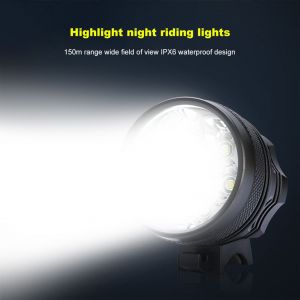 Phare Avant De Velo De Montagne Etanche A 7 Led - Neuf