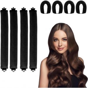 Kal-Pcs Cheveux Boucle Sans Chaleur, Bigoudis De Sommeil Doux, Fer À Boucler La Nuit Pour Cheveux Longs, Diy Boucleur A Cheveux Sans Chaleur Pour Cheveux Longs, Courts, Raides Ou Bouclés - Neuf