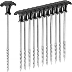 Piquets De Tente, 14 Piquets De Camping, Piquet De Tente De 21 Cm, Piquets De Camping, Piquet De Fixation, Piquets De Sable Pour Sols Durs - Piquets De Tente De Camping - Piquets De Sol Pour Tente - Neuf