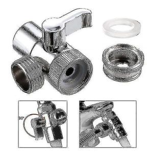 Adaptateur De Robinet De Cuisine Répartiteur D'évier De Cuisine Vanne De Dérivation Connecteur De Robinet D'eau Pour Accessoires De Douche De Douche De Toilette (Kui) - Neuf