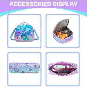 Pop It Fidget Toys Sac A Roulette Fille,16Inch Cartable Fille Primaire Roulette Pop Licorne Push Bubble Sensory Squeeze Squeeze Sac À Roulette,Convient Aux Enfants Du Primaire Et De La Maternelle. - Neuf