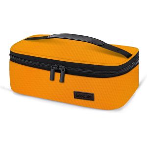 Mini Sac Repas Isotherme Pour Enfant Femme Homme, 3,5L Sac &Agrave; Lunch Portable, Couleur Orange - Neuf