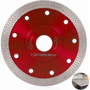 Promotion d'hiver,Lame diamantée 125mm coupe fine humide et sèche,disque de coupe diamanté lame de scie circulaire professionnelle pour carrelage granit céramique marbre Li - Neuf