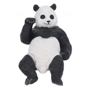 Figure Panda Mignon Mentir Style R&eacute;aliste Riche D&eacute;tails Couleurs Vives Forte Figurine Panda en PVC Pour La D&eacute;coration D'&eacute;tag&egrave;re De Table - Neuf