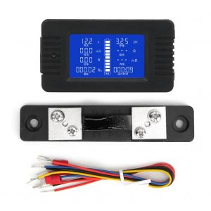 Testeur de batterie, affichage numerique LCD, detecteur de test de batterie avec shunt 50 A (015 anglais avec shunt 50 A) - Neuf