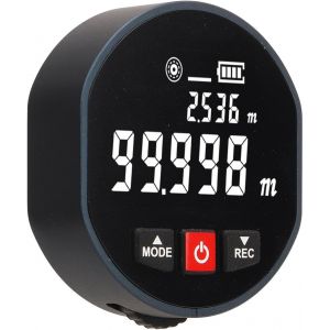 CHECARZHN--NO1-Mètre À Ruban Électronique Numérique, 99,999M Telemetre Électronique Mètre Ruban Numérique, Rechargeable Rouleau Règle Électronique Jauge De Mesure De Distance Pour Les Mesures De Courbes Pl - Neuf