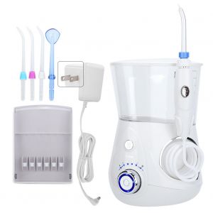 Hydropulseur Dentaire Electrique 700 Ml, Appareil De Massage Et De Nettoyage Des Dents, Prise 110-240 V Us - Neuf