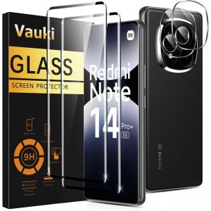 LORANKA-Verre Tremp&eacute; pour Xiaomi Redmi Note 14 Pro Plus 5G/Note 14 Pro+ 5G Protection D'&eacute;cran Film avec Cam&eacute;ra Arri&egrave;re Protecteur,Duret&eacute; 9H Vitre &eacute;cran,Anti Rayures Sans Bulless HD Transparent - Neuf