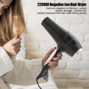 Hjlian Seche-Cheveux Electrique A Ions Negatifs 2200 W, 220 V (Prise Ue) - Neuf