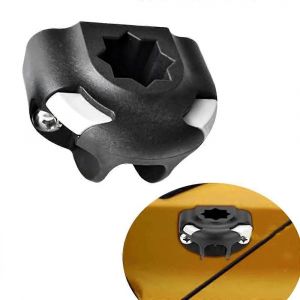 Durable Bateau Canoë Kayak Porte-Canne À Pêche Base De Montage Nylon Matériel En Acier Inoxydable Kits Accessoire Avec Vis - Neuf