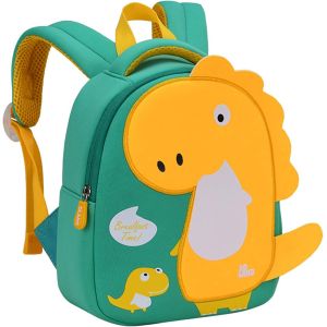 CHECARZHN--NO1-Sacs À Dos Mignons Enfant Sacs D'École Fille Garçon Motif Dinosaure Cartable Bébé Bande Dessinée Sacs À Dos Maternelle Convient 1-9 Ans - Neuf