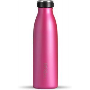 Gourde Acier Inoxydable Milkybottle-500ml,Rose|Bouteille Isotherme D'eau|Revêtement Durable Parfaite Pour Enfants,Sport,L'ecole|Isolée Qualité Supérieure.[B1301] - Neuf