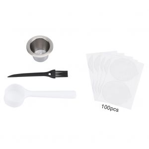 Hjlian Couvercle De Capsule Sanitaire Auto-Adhesif Resistant A La Chaleur Pour Poudre De Cafe Alimentaire (4#) - Neuf
