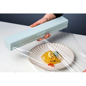 Dévidoir Et Coupe-Film Étirable Vert, Distributeur De Film Étirable, Distributeur De Film Étirable Pour Film Plastique, Papier Aluminium, Accessoires De Cuisine Et De Restaurant - Neuf
