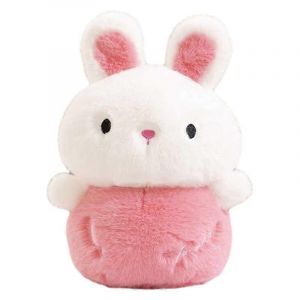 Peluche lapin poupée oreiller lit dormir poupée de chiffon super doux mignon grande poupée-rose - Neuf