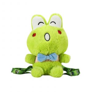 Peluche pour grenouille sac sac &agrave; bandouli&egrave;re moelleux peluche pour grenouille jouet sac &agrave; dos cadeau pour Gi - Neuf