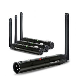 Receiver - EU plug - Émetteur récepteur DMX512 sans fil 2.4G ISM Dif, Distance de Communication 300m pour la scène Par DJ Disco Bar Lights - Neuf