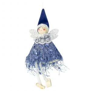 Des D&eacute;corations De No&euml;l 19cm Ange Mignon De Poup&eacute;e Pendentifs Approvisionnements De D&eacute;coration De No&euml;l, Des Cadeaux Pour Les Enfants Filles - Neuf