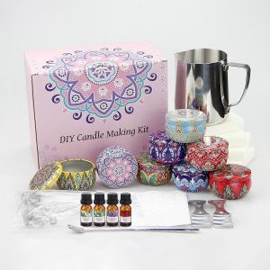 Du Plaisir En Famille Bougie Kit De Bricolage Pour La Maison De L'artisanat De La Famille &Eacute;dition D&eacute;butants La Fabrication De La Bougie Ensemble - Neuf