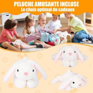 Panier De V&eacute;lo Enfant Avant Avec Peluche,Sac De V&eacute;lo &Eacute;tanche Avec Bretelles,Sac Guidon Pour V&eacute;lo Enfant Tricycle Trottinette.[O376] - Neuf