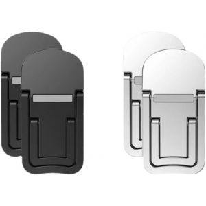 Support d'ordinateur Portable,4 pcs Mini réglable support de clavier d'ordinateur,Support d'ordinateur avec Silicone antidérapant,Support Invisible Pliable pour Clavier d'ordinateur Portable - Neuf
