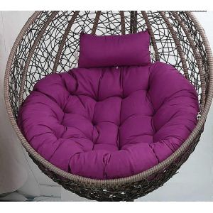 Coussin Lavable Pour Fauteuil ?uf ¿ Coussins De Rechange Pour Hamac, Utilisables A L'interieur Comme A L'exterieur, Coussin Confortable Pour Siege De Jardin, Moelleux Et Design - Neuf