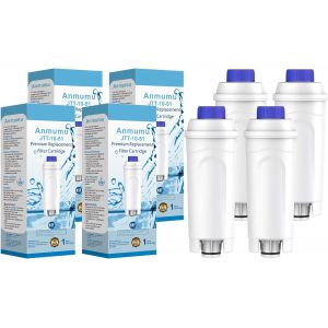 CHAAS-Lot de 4 filtres à eau de rechange pour filtres DeLonghi DLSC002 ECAM 22.110, Esam, ETAM, DLS C002, SER3017, 5513292811, EC680, EC800 - Neuf