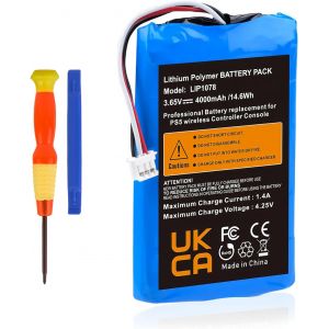 Shiba-Batterie De Rechange Lip1078 4000 Mah 3,65 V Pour Manette Ps5 Dualsense Sans Fil[1511] - Neuf