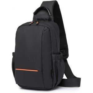 RFCBC-Sacoche Homme Bandouliere Léger, Sac de Poitrine Homme et Femme pour Voyage, Sling Bag Loisir Sac Bandoulière Besace Homme, Sac Porté Epaule Sac à Dos Bandoulière Pratique pour Randonnée et Spo - Neuf