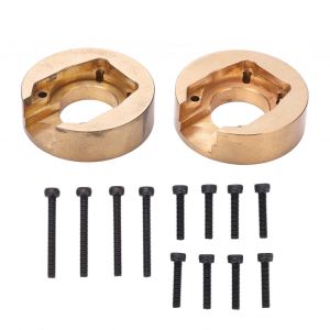 1 Paire De Contrepoids Interne De Jante De Roue De Contrepoids En Laiton Pour Absima Sherpa 1/10 PièCes De Mise à Niveau De Voiture D'escalade - Neuf