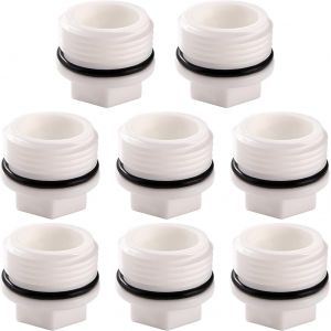 8 Pi&egrave;ces G1 Bouchon Plomberie Filetage M&acirc;le,Bouchon de Fin Raccord Tuyau PPR,pour Plomberie Robinetterie - Neuf