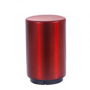 Décapsuleur Magnétique Automatique En Acier Inoxydable ¿ Décapsuleur À Bouton-Poussoir Pour Vin, Bière, Soda ¿ Accessoire De Cuisine (Rouge) - Neuf
