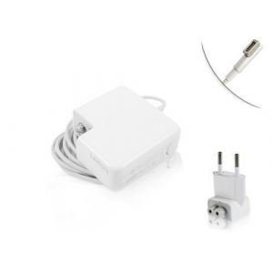 Chargeur Alimentation secteur 60W coud&eacute; en L magsafe 1 pour Apple MacBook 13" Unibody Blanc - A1181 - EMC 2330 marque Patona&reg; - Neuf