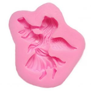 Hjlian Moule A Gateau En Silicone Motif Petit Ange, Pour Desserts, Patisserie Au Chocolat, Outil De Fabrication De Moules Diy - Neuf