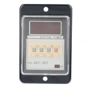 Relais temporise a affichage numerique LED multifonction 24 V CC 110/220 V CA 0,01-999 5 A (CA 110 V) - Neuf
