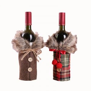 2 pi&egrave;ces de d&eacute;corations de No&euml;l en Europe et en Am&eacute;rique du vin nouveau bo - Neuf