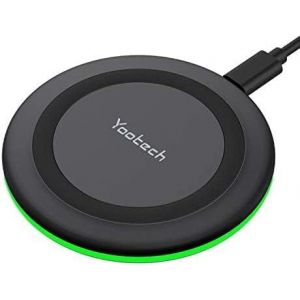 Eryi-Yootech Chargeur Sans Fil, Chargeur Sans Fil, Qi Recharge Rapide, 7.5 W, 10 W Pour Galaxy Note 10/Note 10+/S10/S10+/S10e/S9,[3948] - Neuf