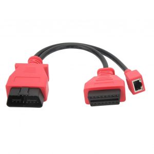 Connecteur de cable de programmation Ethernet OBD2, adaptateur de cable pour Autel MS908 PRO MS908S PRO MaxiSys Elite IM608 pour chassis F - Neuf