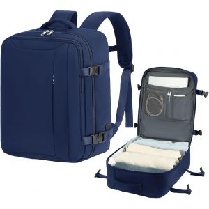 nzqaf-Sac a Dos Voyage Cabine Avion Valise Bagages Cabine 45x36x20 pour Easyjet Sac de Voyage pour Femme Homme - Neuf